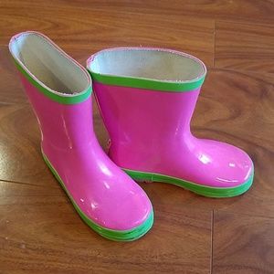 Girls size 10 rain boots